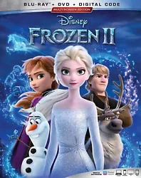 Frozen 2 Blu Ray, DVD, Digital.