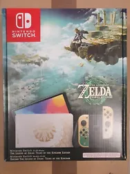(Console Switch Oled édition The Legend of Zelda tears of the kingdom édité par Nintendo en 2023. La console. NEUVE...