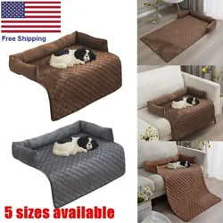 ✔ DESIGNED FOR PETS: The three-sided bolster design of the furniture cover promotes comfort and security, providing...