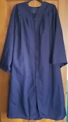 Blue Graduation gown Oak Hall 5’9”-5’11” NO CAP. Condition is 