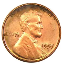 Up for sale here is an excellent1955 Doubled Die Obverse Lincoln Wheat Cent that has been certified and professionally...