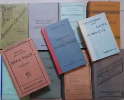 Lot De 11 Livres Scolaires Anciens Histoire Français Allemand Vers 1900.  Lot de 11 livres  Lensemble est bon voir en...