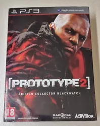Sony Playstation 3/PS3 - Prototype 2 - Edition Collector Blackwatch - Bon État. Cd propre quelques traces de doigts...
