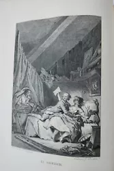 Paris Chez A. Le Vasseur 1891. CONTES DE LA FONTAINE. Avec illustrations de Fragonard. Réimpression de l’édition de...