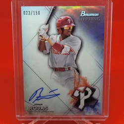 Various 2021 Bowman Sterling Certified Autographed Cards.