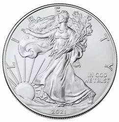 Coins minted before July 2021 have the original Heraldic Eagle reverse. Ungraded or, 