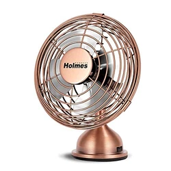 Add a touch of classic elegance and a cooling breeze to your desk or work area with the Holmes Heritage 4-Inch Mini USB...