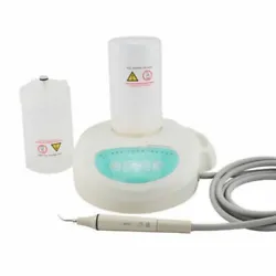 110V Dental Piezo Ultrasonic Scaler Scaling Teeth Self Contained Water 2 Bottles. Detachable handpiece can be 135℃...