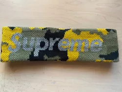Authentic Supreme New Era Headband.Worn maybe 2-3 times since purchase in 2018 from projectblitz. It has been sitting...