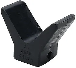 Boat Trailer Bow Stop. Non-marking black rubber. Boat Motor Flusher. Hole 1/2