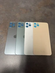 Bonjour , Vitre arrière - couvercle capot cache batterie avec adhésif - pour iPhone 11 PRO max  big trou Marquage CE