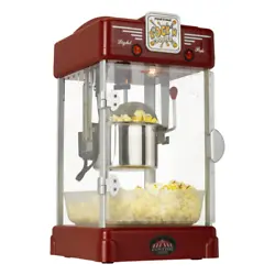 FunTime FT2518 2.5oz RockN Popper Popcorn Machine Maker Retro Style. New open box. All parts included. Email any...