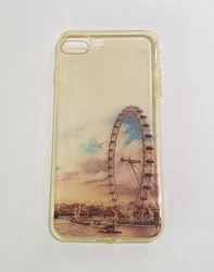 IPhone 7 Plus Gold Silicone Soft Case.