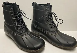 G.H. Bass Mens Mallard Waterproof Duck Boots Size 10.