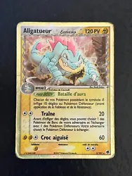 aligatueur 2/101 / carte Pokémon/ Holo rare/ espece delta.