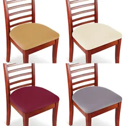 Perfect for dining room chairs, bar stools, patio cushions and more. Have elastic on it, easy stretch to fit oblong,...