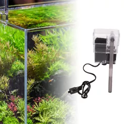 Excellent filter effect, making sure transparent and clear water. Easy to install ,only fill up water and plug in....