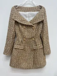 M size: Coat length 82CM. Chest circumference 88 suitable. Waist circumference 72CM. L size: Coat length 83CM. Chest...