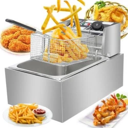 Easy to operate and clean. It is great for cooking French Fries, onion rings, egg rolls, fried chicken, panko shrimp...
