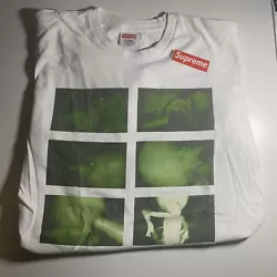Supreme Chris Cunningham Rubber Johnny Mens White T-Shirt Medium. Used, but like new, only worn a few times, not in the...