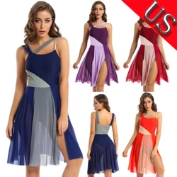 Set Include : 1x Ballet Dance Leotard. Suitable for lyrical dance or classic dance, dance exercise, competition and...