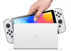 Nouvelle Nintendo Switch OLED Blanche. 