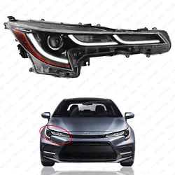Compatible with: 2020 2021 Toyota Corolla SE XLE XSE Hatchback & Sedan models. Will not fit nightshade models....