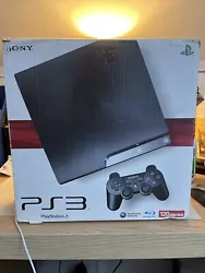 Vente Flash Boîte Vide Console Sony Playstation 3 PS3 120 Go Etat correct .Vendu sans console ni manette.Boîte...