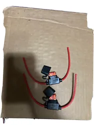 1 x 14 Gauge Inline ATC Fuse Holder+10AMP fuse.