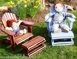 (Set of plans for my favorite Classic CHILD SIZE Adirondack Chair and Foot Stool. 6) Designed by an Experienced Expert...