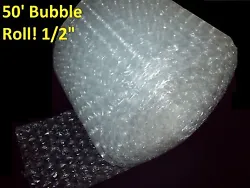 50 Foot Bubble Wrap® Roll. Bubbles are LARGE Bubble, 1/2