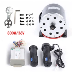 36V DC 800W Elektrischer Bürstenmotor Mit Regler & Geschwindigkeitskontrolle Dieser leistungsstarke Elektromotor...