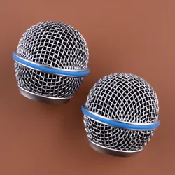(Item included: 2pcs x Microphone Grille Ball(As picture shows). Suitable for: Microphones. 1) 100% new with good...