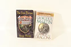 THE IRON THRONE / Birthright / Simon Hawke / TSR. LOT x2 books. - a dance with dragons / georges RR / Martin BANTAM.