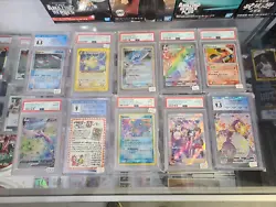 Pokemon TCG GRADED Cards - Pick and Choose! Over 40 Available!