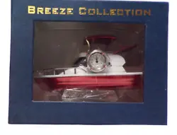 Marine Yacht Design. Breeze Collectible Miniature Desk/Shelf Clock. This Breeze mini collectible shelf clock has never...
