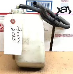                   2001 2005 ACURA MDX RADIATOR COOLANT RESERVOIR TANK OEM USED IN GREAT TESTED CONDITION...
