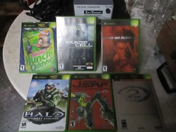 lot de 6 jeux X XBOX dont 1 edition limitée fonctionne avec la console vendue à part