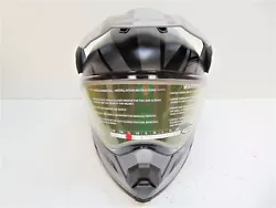 GMAX Helmet AT-21 Matte Grey/Black Youth Large 72-7217YL.