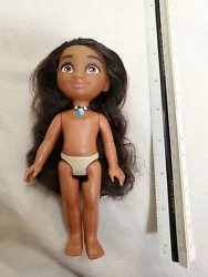This adorable Moana doll, measuring at 5.5 inches tall with brushable hair. Made by JAKKS Pacific, Inc. from china....