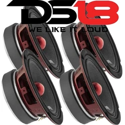 (DS18 PRO EXL104MB Competition 10?. Midrange Loudspeaker 1000 Max 4-ohm Set of 1. 1) NEW DS18 PRO-GM6 6.5