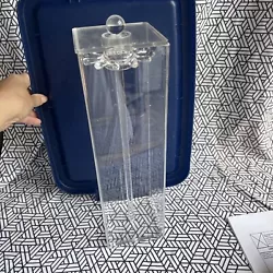 CLEAR ACRYLIC JEWELRY NECKLACE HOLDER DISPLAY STAND ORGANIZER 13