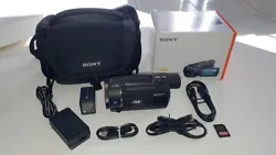 Vends caméscope Sony FDR-AX53 en parfait état.