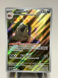MABOSSTIFF 218/198 Illustration Rare Holo 2023 Scarlet & Violet Pokemon.