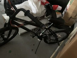 bmx bikes 20 inch.  There are no front brakes Back brakes are cut off Good for starters and could use for parts to