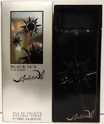 Salvador Dali Black Sun. Eau De Toilette Spray. Item Pictured is the Exact Item You Will Receive.