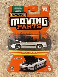 This 2023 Matchbox Moving Parts 1988 Mazda RX-7 in white is a must-have for every toy car collector. With a scale of...