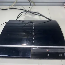 Original Sony PlayStation 3 Backwards Compatible 80GB PS3 Console. Good condition.Working and tested Few scratches as...