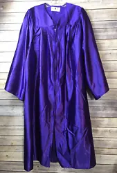 Oak Hall Purple Zip Front Graduation Gown Robe. (If applicable). If this is the case, it is not intentional. For 5