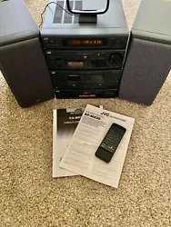 The JVC CA-MX30BK arrived in 1991, the year CD sales finally overtook cassettes. JVC CA-MX30BK Stereo System with...